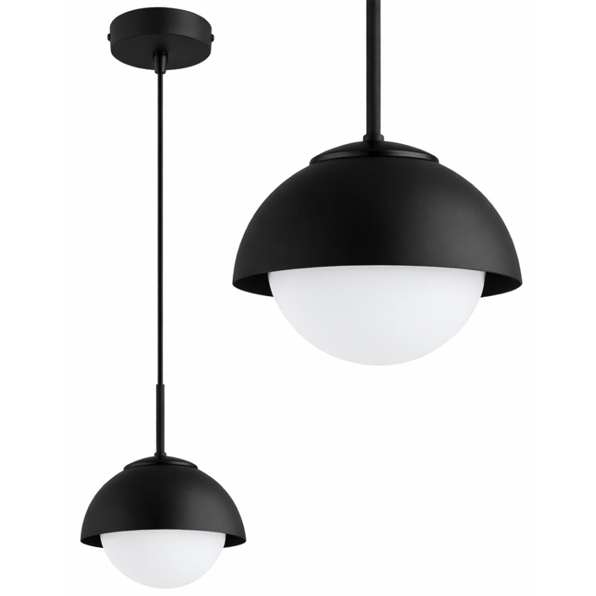 BRILAGI - Hanglamp aan kabel COSMO 1xE27/60W/230V Ø 18 cm zwart