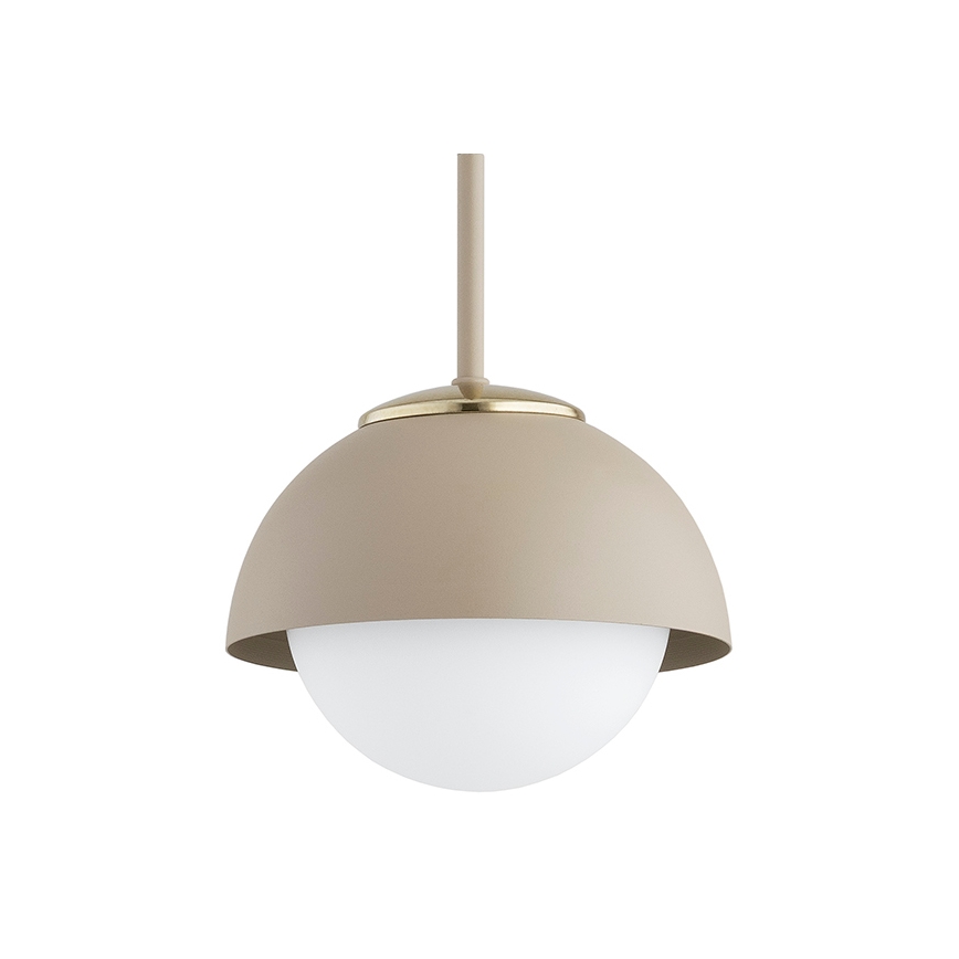 Brilagi - Hanglamp aan kabel COSMO 3xE27/60W/230V beige/goud