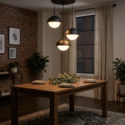 BRILAGI - Hanglamp aan kabel COSMO 3xE27/60W/230V zwart