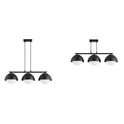 BRILAGI - Hanglamp aan kabel COSMO 3xE27/60W/230V zwart
