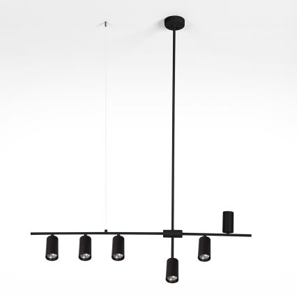 Brilagi - Hanglamp aan kabel CRANE 6xGU10/30W/230V zwart
