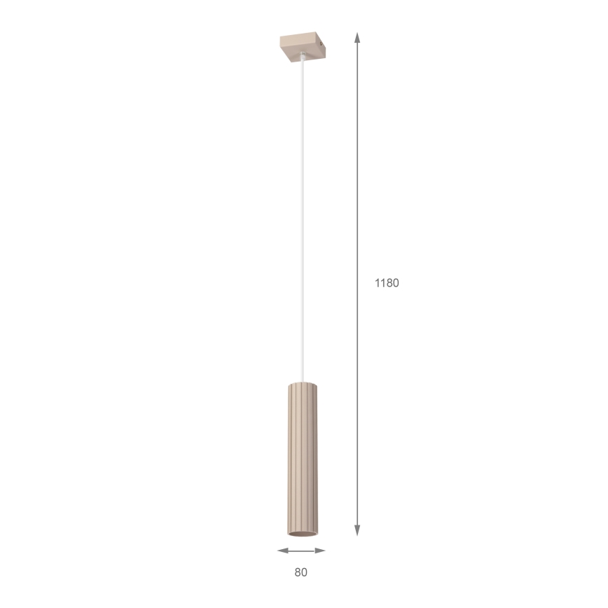 Brilagi - Hanglamp aan kabel CRISPINA 1xGU10/10W/230V beige