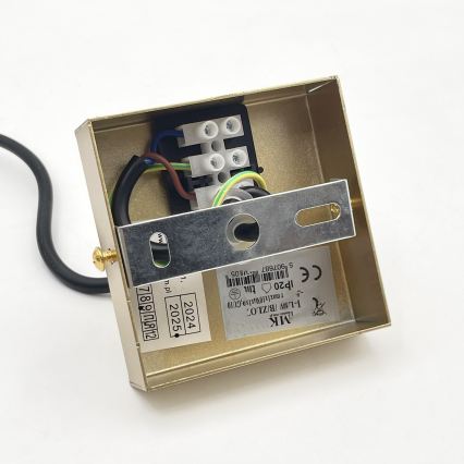 Brilagi - Hanglamp aan kabel CRISPINA 1xGU10/10W/230V goudkleurig