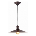Brilagi - Hanglamp aan kabel FORGE 1xE27/60W/230V Ø 36 cm koper/patina