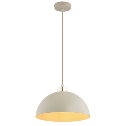 Brilagi - Hanglamp aan kabel MOON 1xE27/60W/230V Ø 30 cm beige/goud