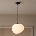 BRILAGI - Hanglamp aan kabel PEBBLES 1xE27/40W/230V Ø 25 cm zwart