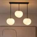 BRILAGI - Hanglamp aan kabel PEBBLES 3xE27/40W/230V zwart