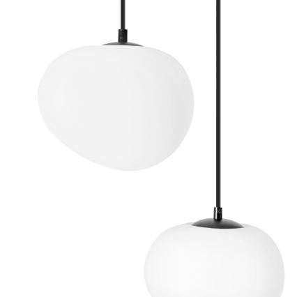 BRILAGI - Hanglamp aan kabel PEBBLES 3xE27/40W/230V zwart