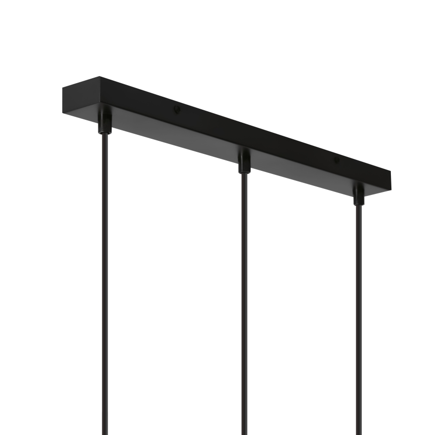 BRILAGI - Hanglamp aan kabel PEBBLES 3xE27/40W/230V zwart