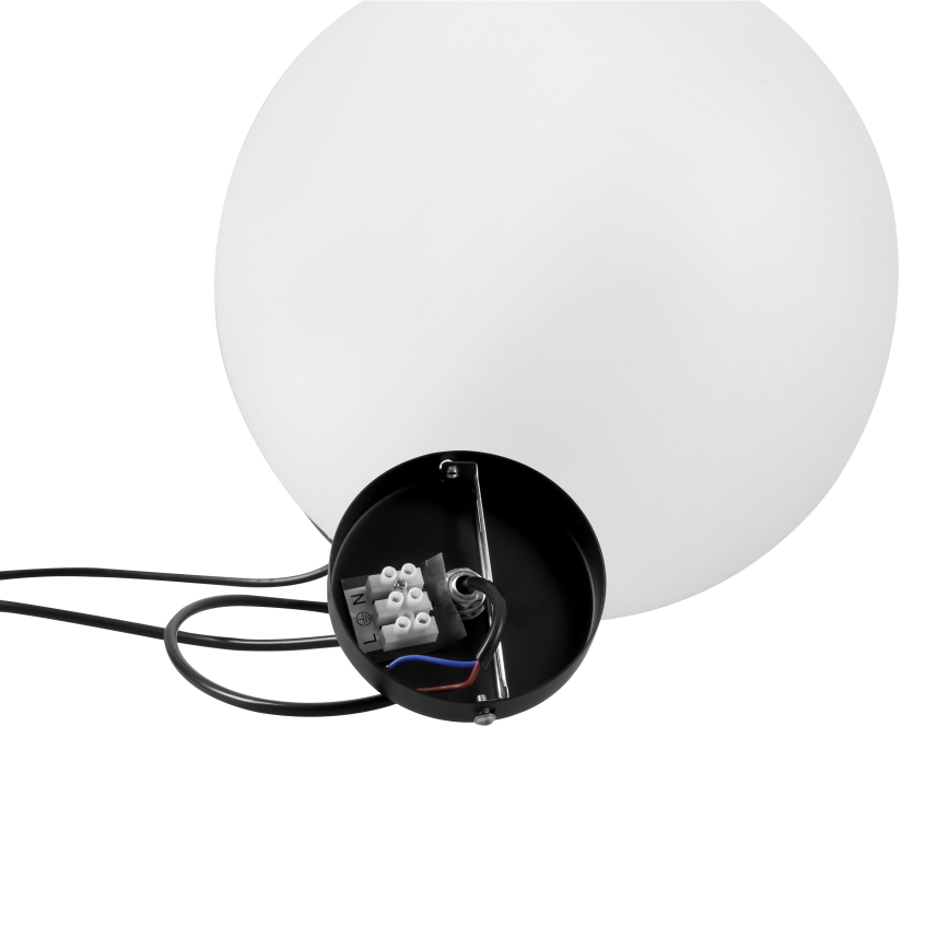 BRILAGI - Hanglamp aan kabel POLOS 1xE27/40W/230V Ø 40 cm zwart