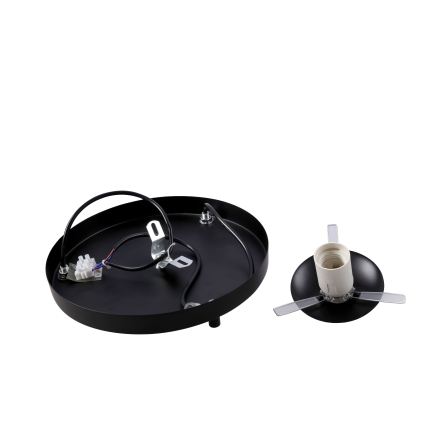 BRILAGI - Hanglamp aan kabel POLOS 3xE27/40W/230V Ø 42 cm zwart