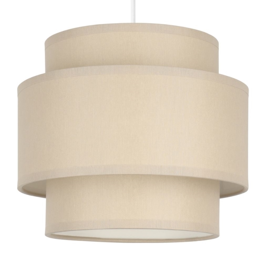 Brilagi - Hanglamp aan kabel RESNA 3xE27/60W/230V Ø45 cm beige