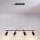 Brilagi - Hanglamp aan kabel SELE 4xGU10/30W/230V zwart