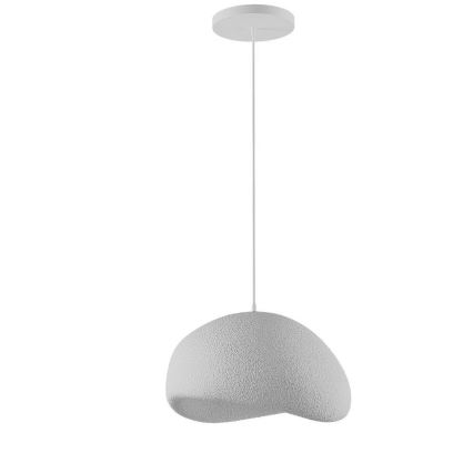 Brilagi - Hanglamp aan kabel WABI SABI 1xE27/40W/230V Ø 35 cm wit