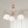 Brilagi - Hanglamp aan ketting ANTICO MODERN 3xE27/60W/230V beige