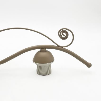 Brilagi - Hanglamp aan ketting ANTICO MODERN 3xE27/60W/230V beige