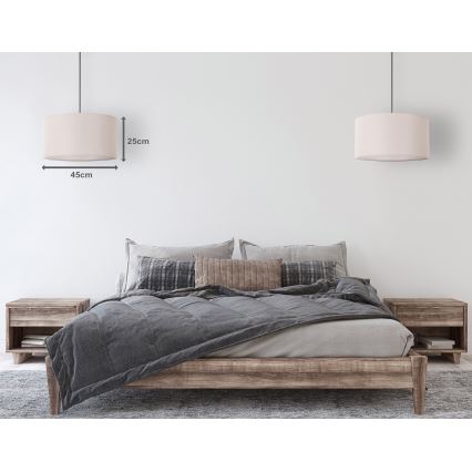 Brilagi - Hanglamp aan koord CARPI 1xE27/60W/230V