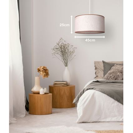 Brilagi - Hanglamp aan koord CARPI 1xE27/60W/230V