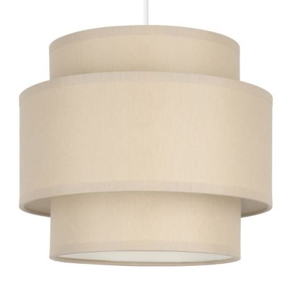 Brilagi - Hanglamp aan snoer RESNA 1xE27/60W/230V Ø 20 cm beige