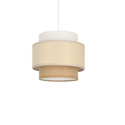 Brilagi - Hanglamp aan snoer RESNA 1xE27/60W/230V Ø 20 cm crème/beige