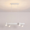 Brilagi - Hanglamp aan snoer SELE 4xGU10/30W/230V wit