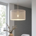 Brilagi - Hanglamp aan snoer SIRIJA MODERN 1xE27/60W/230V Ø 35 cm wit