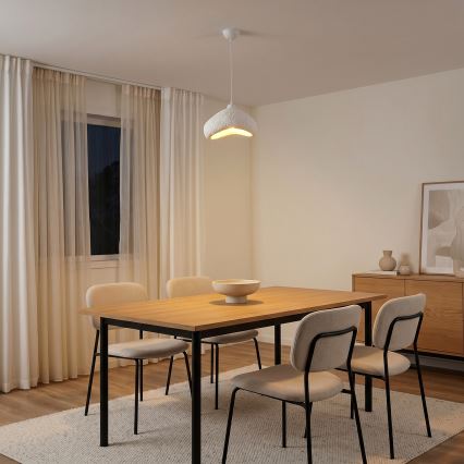 Brilagi - Hanglamp aan snoer WABI SABI 1xE27/40W/230V Ø 30 cm wit