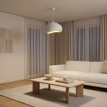 Brilagi - Hanglamp aan snoer WABI SABI 1xE27/40W/230V Ø 42 cm wit