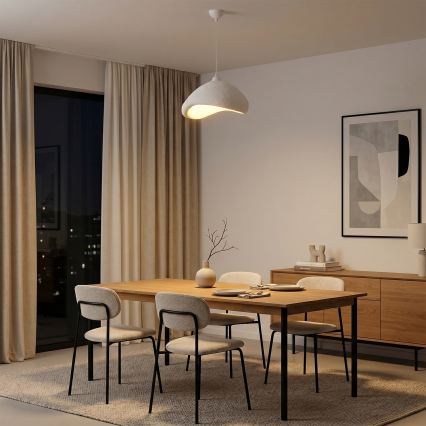 Brilagi - Hanglamp aan snoer WABI SABI 1xE27/40W/230V Ø 52 cm wit