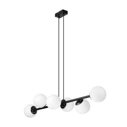 Brilagi - Hanglamp MALONY 6xE14/20W/230V zwart