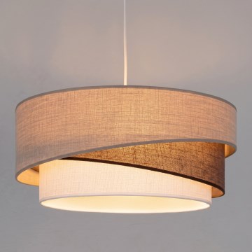 Brilagi - Hanglamp met kabel ARROW 1xE27/60W/230V diam. 45 cm beige/bruin/wit