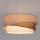 Brilagi - Hanglamp met kabel ARROW 1xE27/60W/230V diam. 45 cm beige/bruin/wit