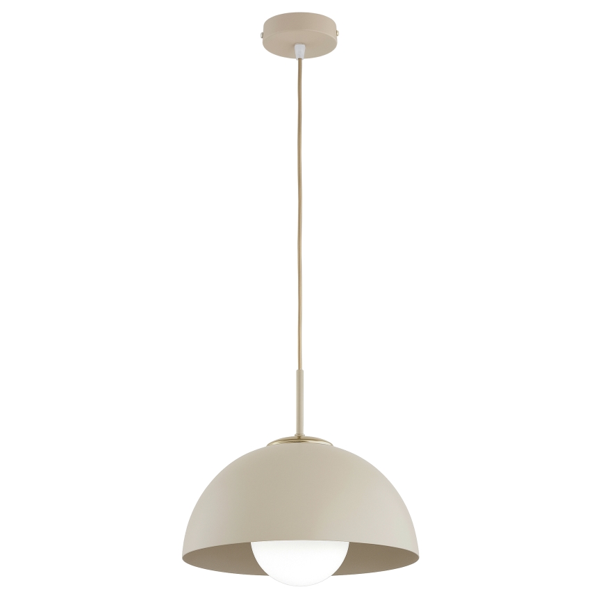 Brilagi - Hanglamp met kabel COSMO 1xE27/60W/230V Ø 30 cm beige/goud