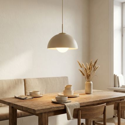 Brilagi - Hanglamp met kabel COSMO 1xE27/60W/230V Ø 30 cm beige/goud