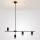 Brilagi - Hanglamp met kabel CRANE 4xGU10/30W/230V zwart