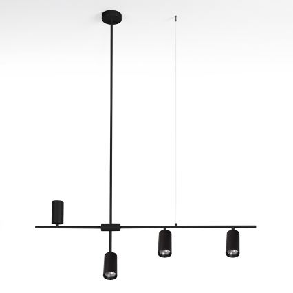 Brilagi - Hanglamp met kabel CRANE 4xGU10/30W/230V zwart