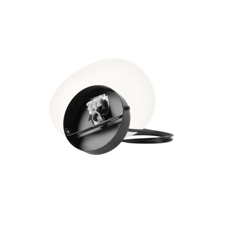 BRILAGI - Hanglamp met kabel PEBBLES 1xE27/40W/230V Ø 20 cm zwart