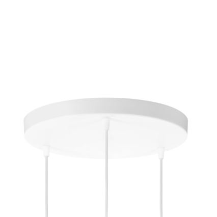 Brilagi - Hanglamp met kabel RESNA 3xE27/60W/230V Ø 45 cm bruin/beige