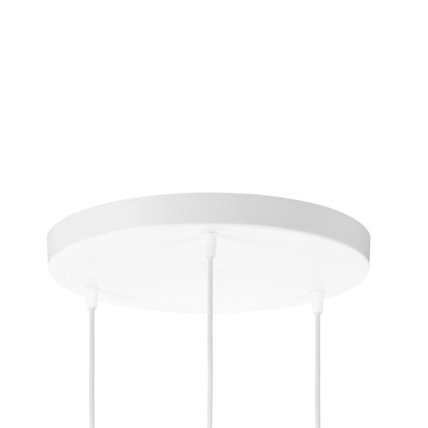 Brilagi - Hanglamp met kabel RESNA 3xE27/60W/230V Ø 45 cm bruin/beige