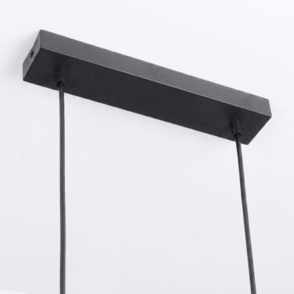 Brilagi - Hanglamp met kabel SELE 4xGU10/30W/230V zwart