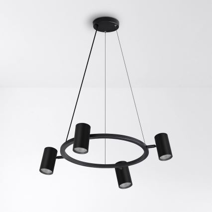 Brilagi - Hanglamp met kabel SELE 4xGU10/30W/230V zwart