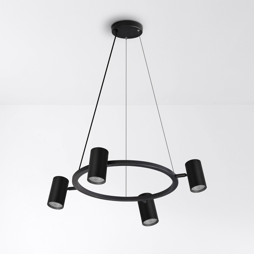 Brilagi - Hanglamp met kabel SELE 4xGU10/30W/230V zwart