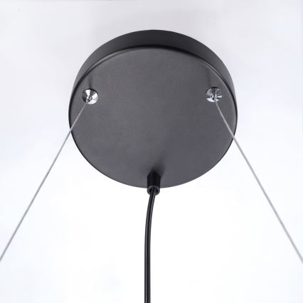 BRILAGI - Hanglamp met kabel SELE 4xGU10/30W/230V zwart