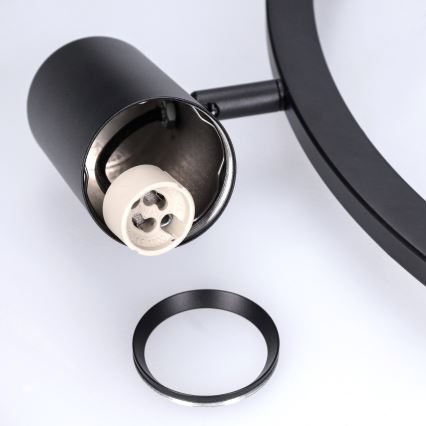 BRILAGI - Hanglamp met kabel SELE 6xGU10/30W/230V zwart