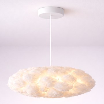 Brilagi - Hanglamp met kabel SOLEAIR 1xE27/60W/230V wit