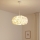 Brilagi - Hanglamp met kabel SOLEAIR 1xE27/60W/230V Ø 45 cm wit