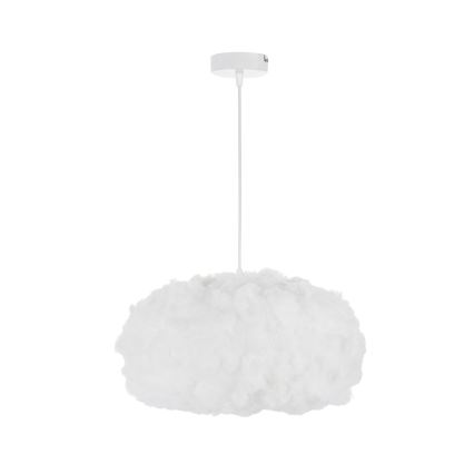 Brilagi - Hanglamp met kabel SOLEAIR 1xE27/60W/230V Ø 45 cm wit