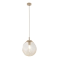 Brilagi - Hanglamp met kabel VULCANO 1xE27/15W/230V beige/rookbeige