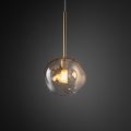 Brilagi - Hanglamp met kabel VULCANO 1xG9/8W/230V Ø 15 cm goud/gerookt beige