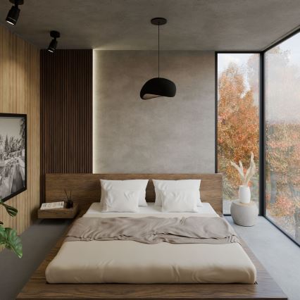 Brilagi - Hanglamp met kabel WABI SABI 1xE27/40W/230V zwart